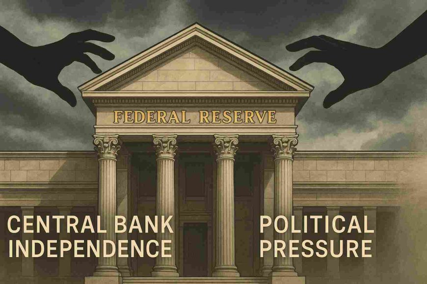 Fed Under Fire: Is Political Pressure Threatening Central Bank Independence in 2025?